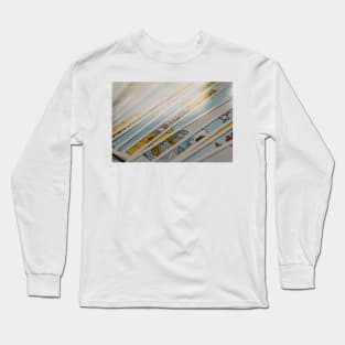 Fanned out Tarot Cards Long Sleeve T-Shirt